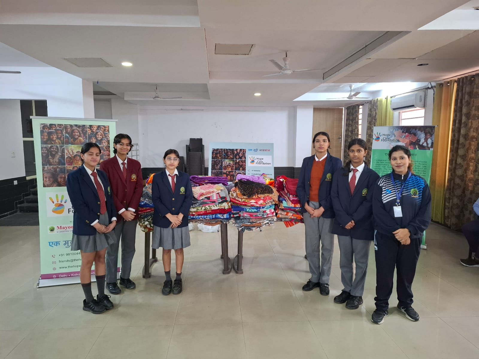 SPREADING WARMTH TO COMBAT WINTER CHILL